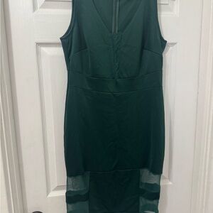 Fashion to Figure Dark Green Dress